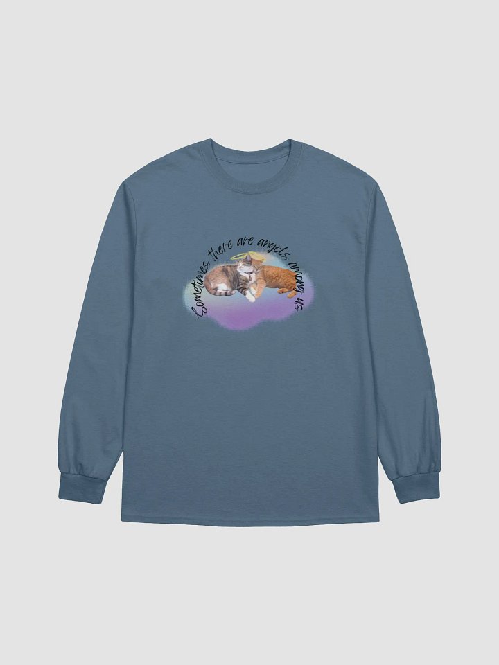 Angelic Feline Love Long Sleeve Tee product image (11)
