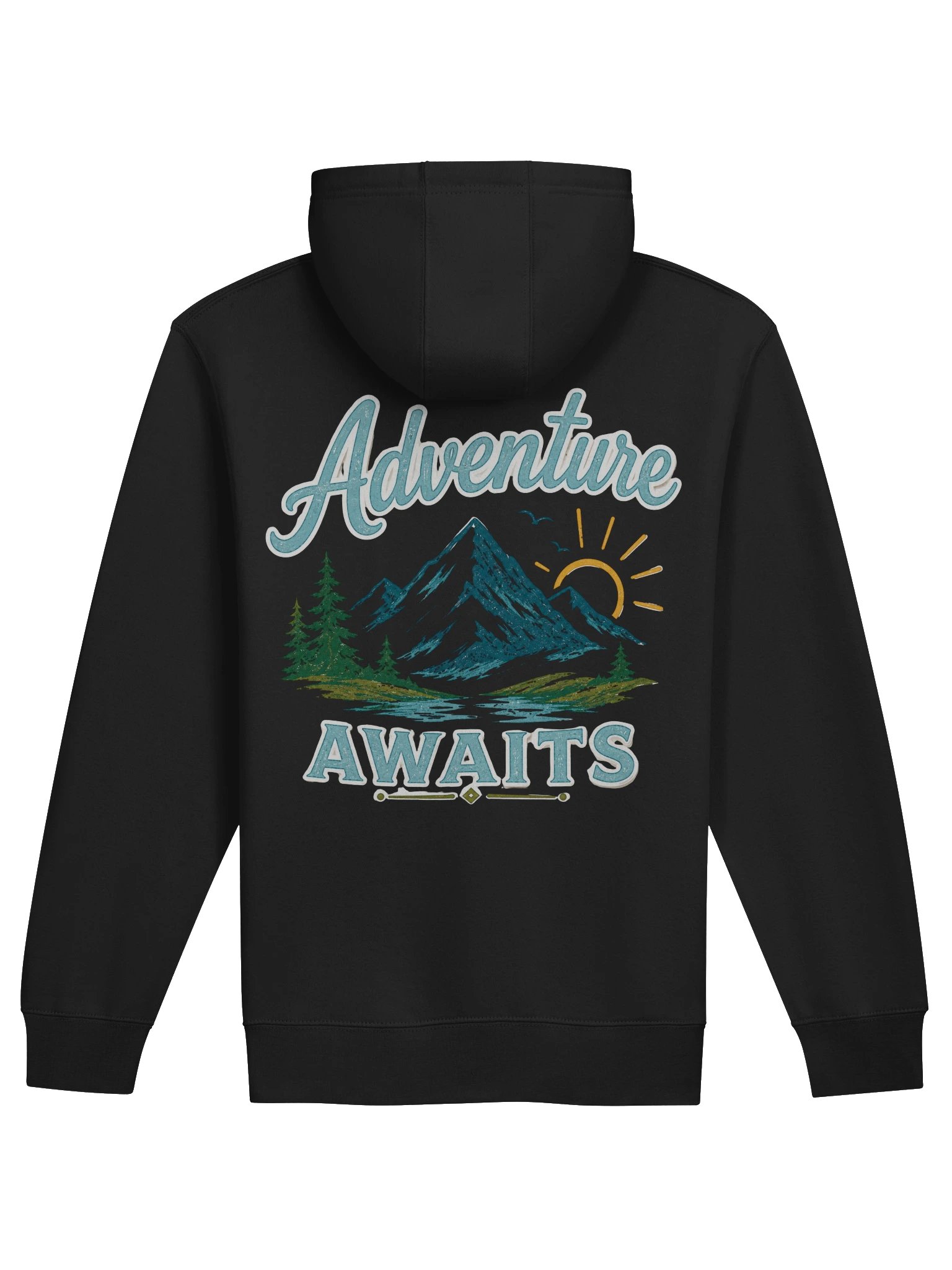 Adventure Awaits Twilight Collection Premium Zip Hoodie product image (2)