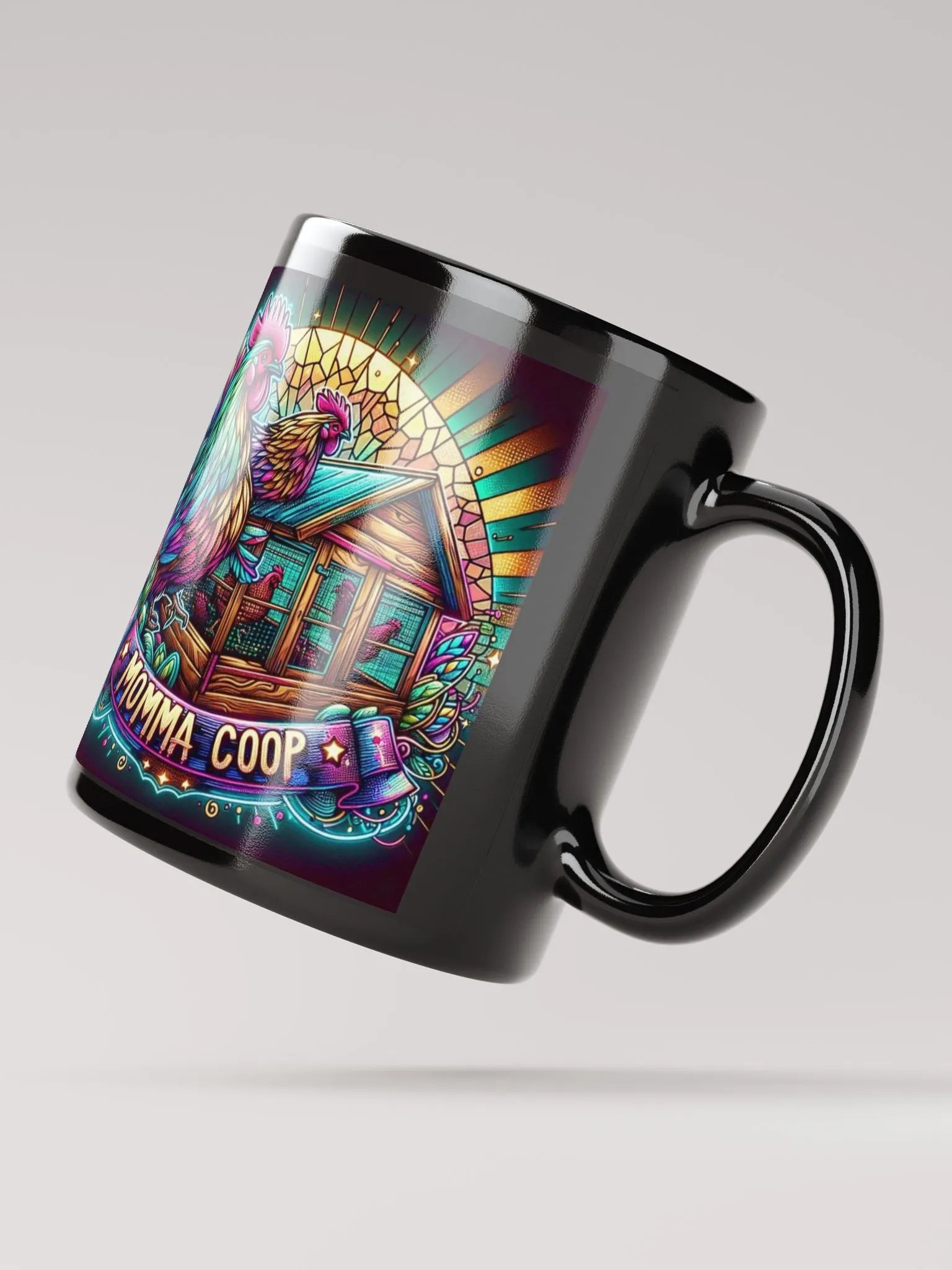 Psychedelic Poultry Paradise Mug product image (3)