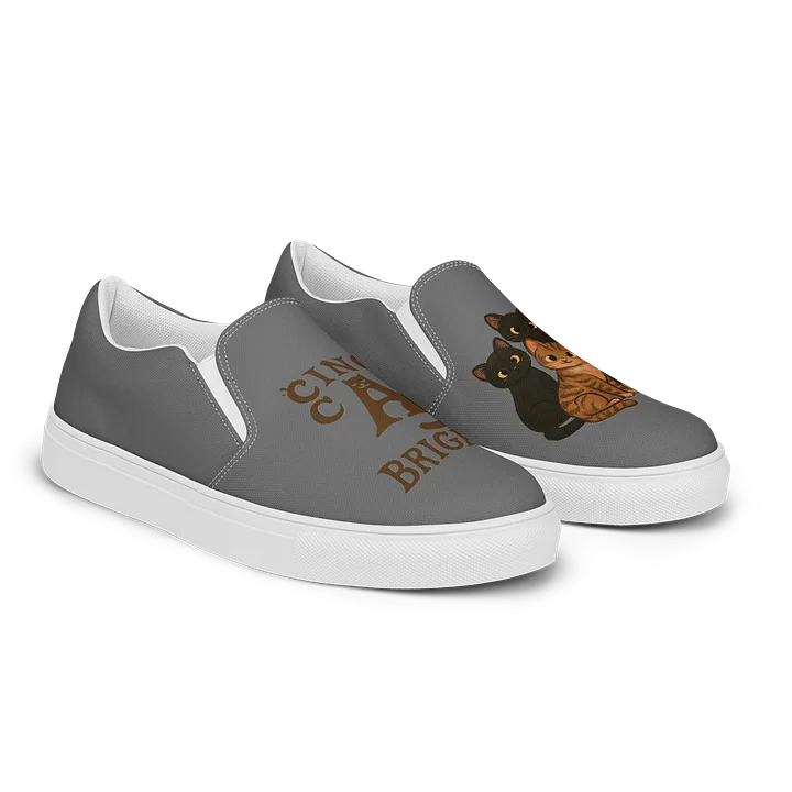 orange Swirl Men's Slip-On Shoes product image (2)