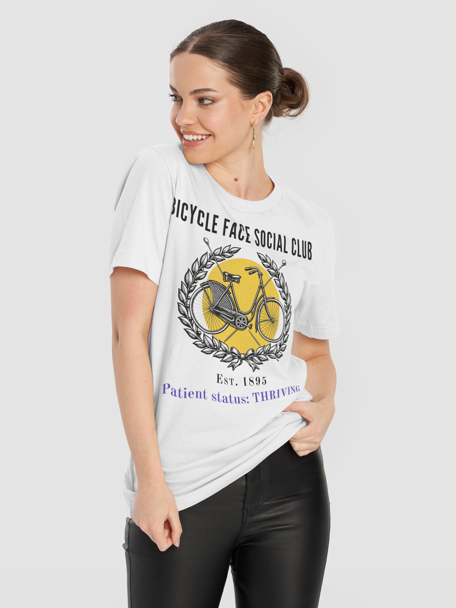 Bicycle Face Social Club Tee (light colours) product image (31)