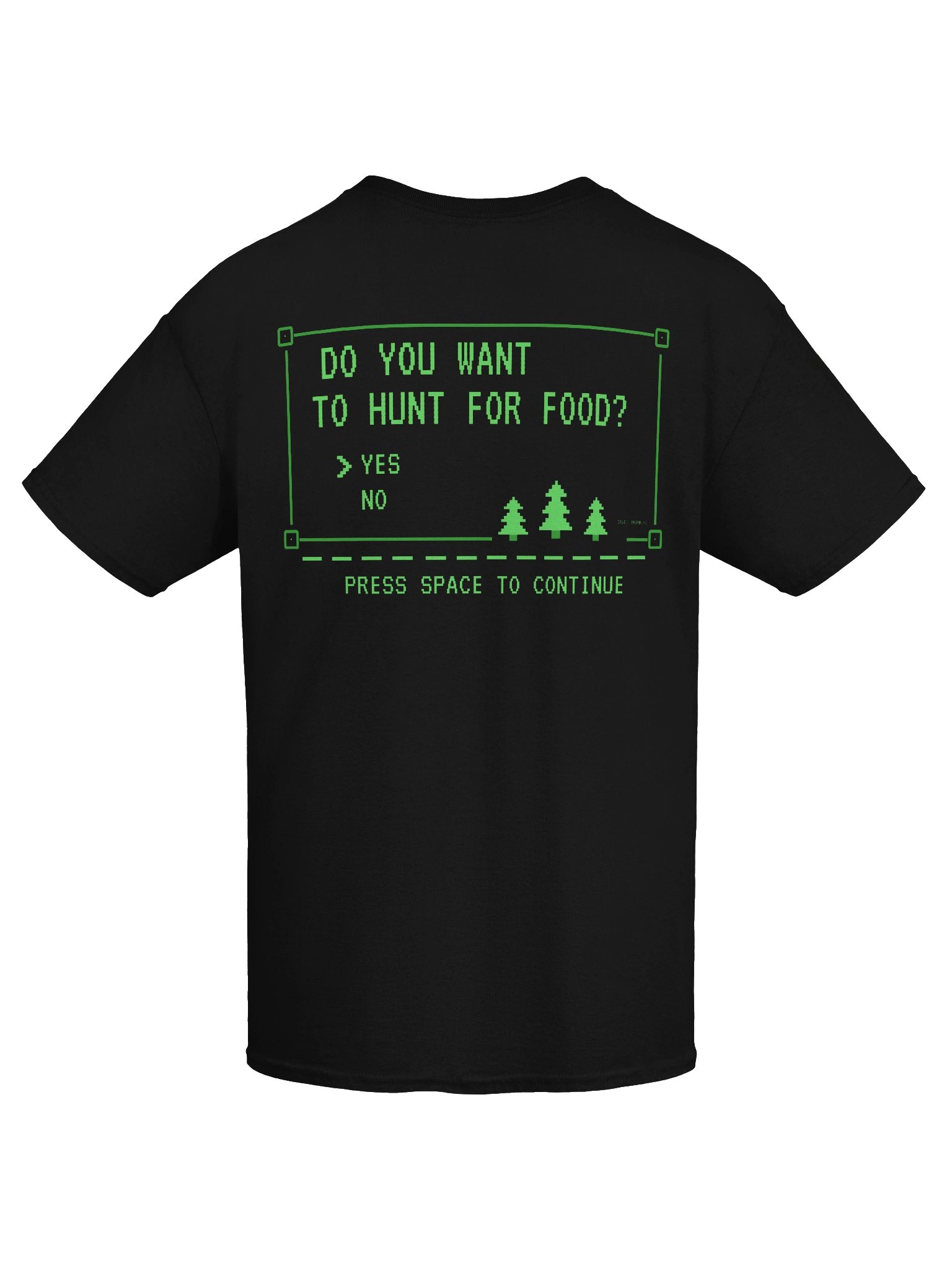 Power Saving Mode: Hunt for Food Retro Tee product image (7)