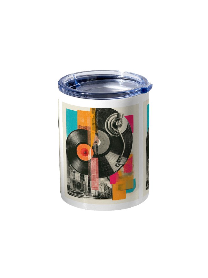 Retro Vinyl Collage 10oz Tumbler product image (2)