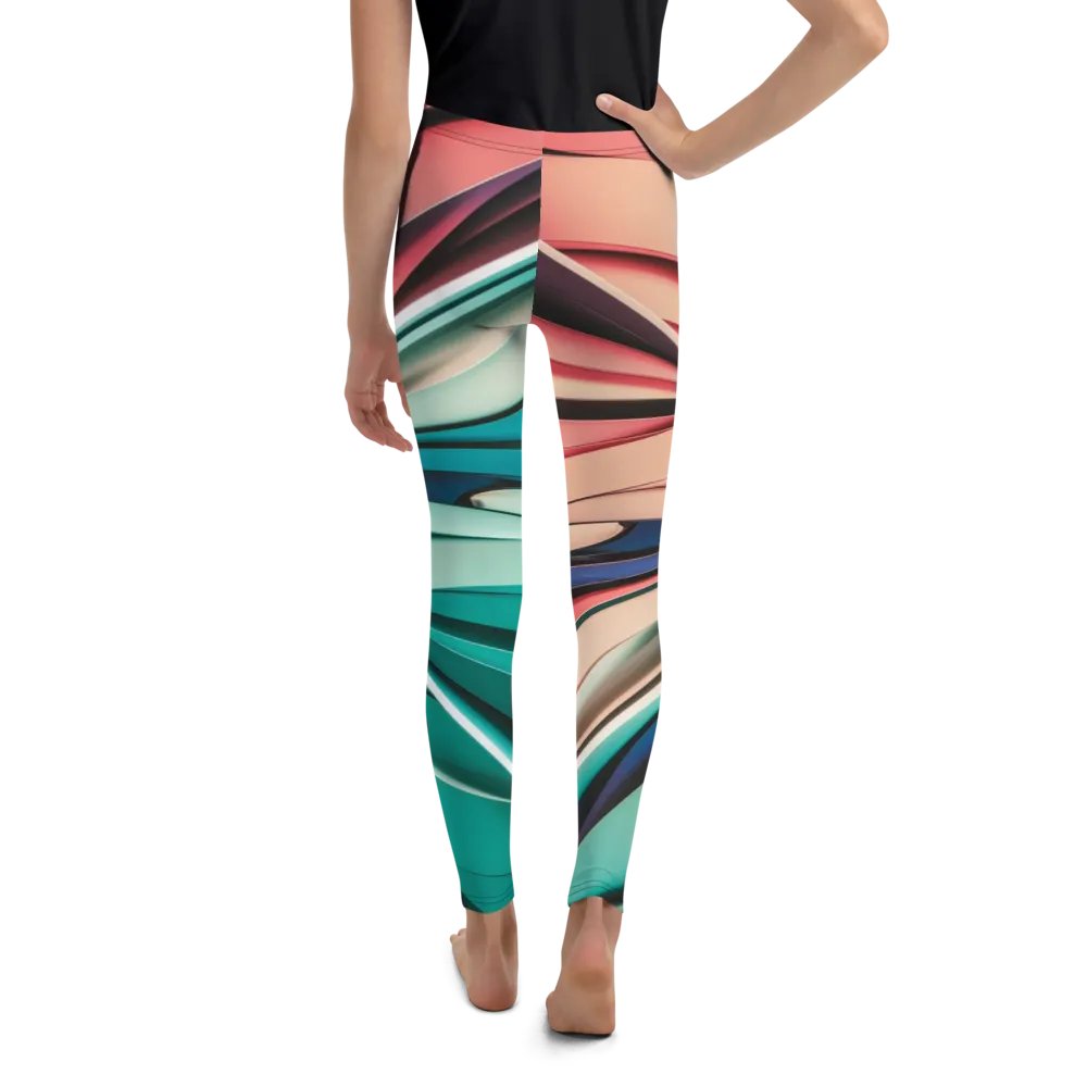 TDS Music Youth Abstract Leggings in Vibrant Colors (Sizes 8-20) product image (9)