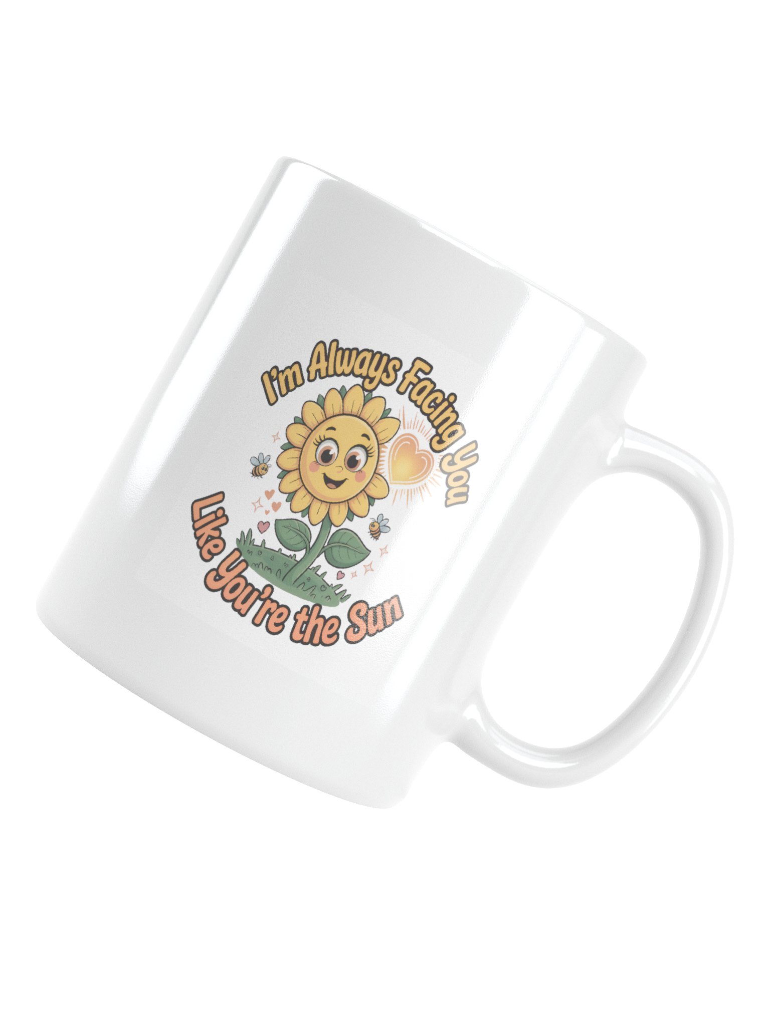 Sunflower Valentine's Day Gift | You Are My Sunshine Love Mug | Romantic Nature Gift product image (5)