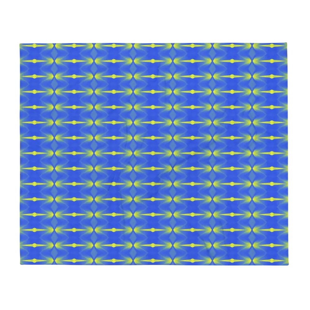Bold & Bluetiful Vibrant Throw Blanket product image (3)