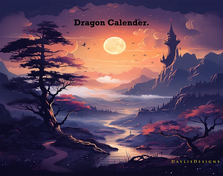Dragon Calender product image (1)