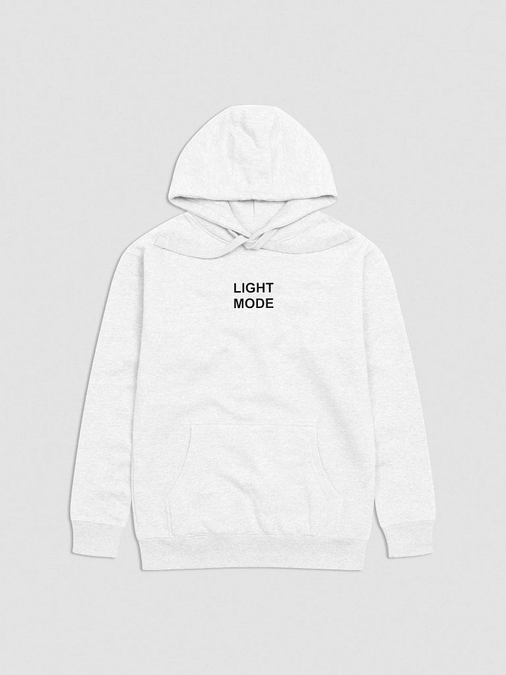 LIGHT MODE embroidered hoodie product image (1)