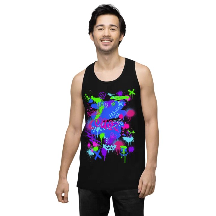 graffitti tank top product image (2)
