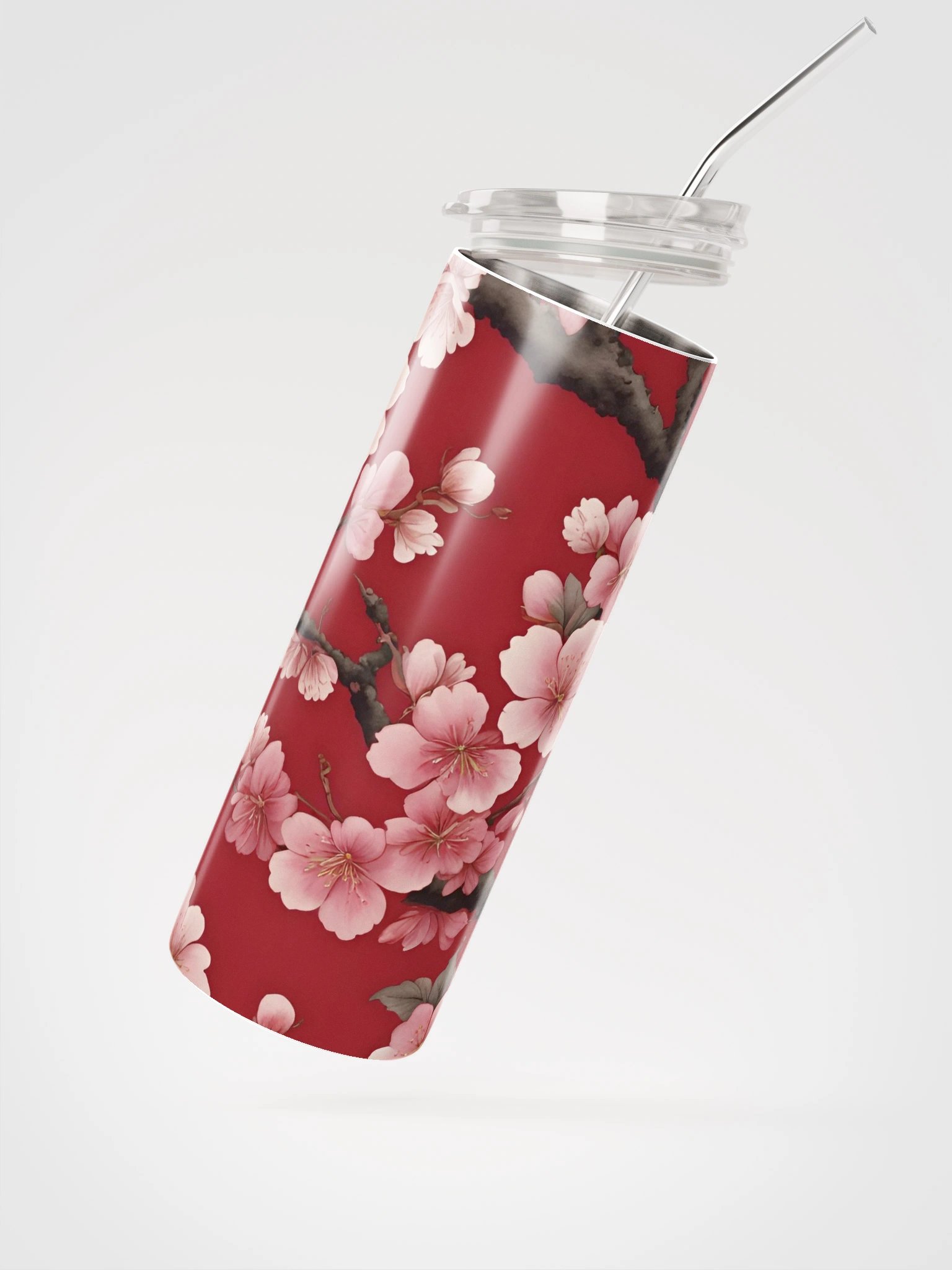 Cherry Blossom Stainless Steel Tumbler product image (2)