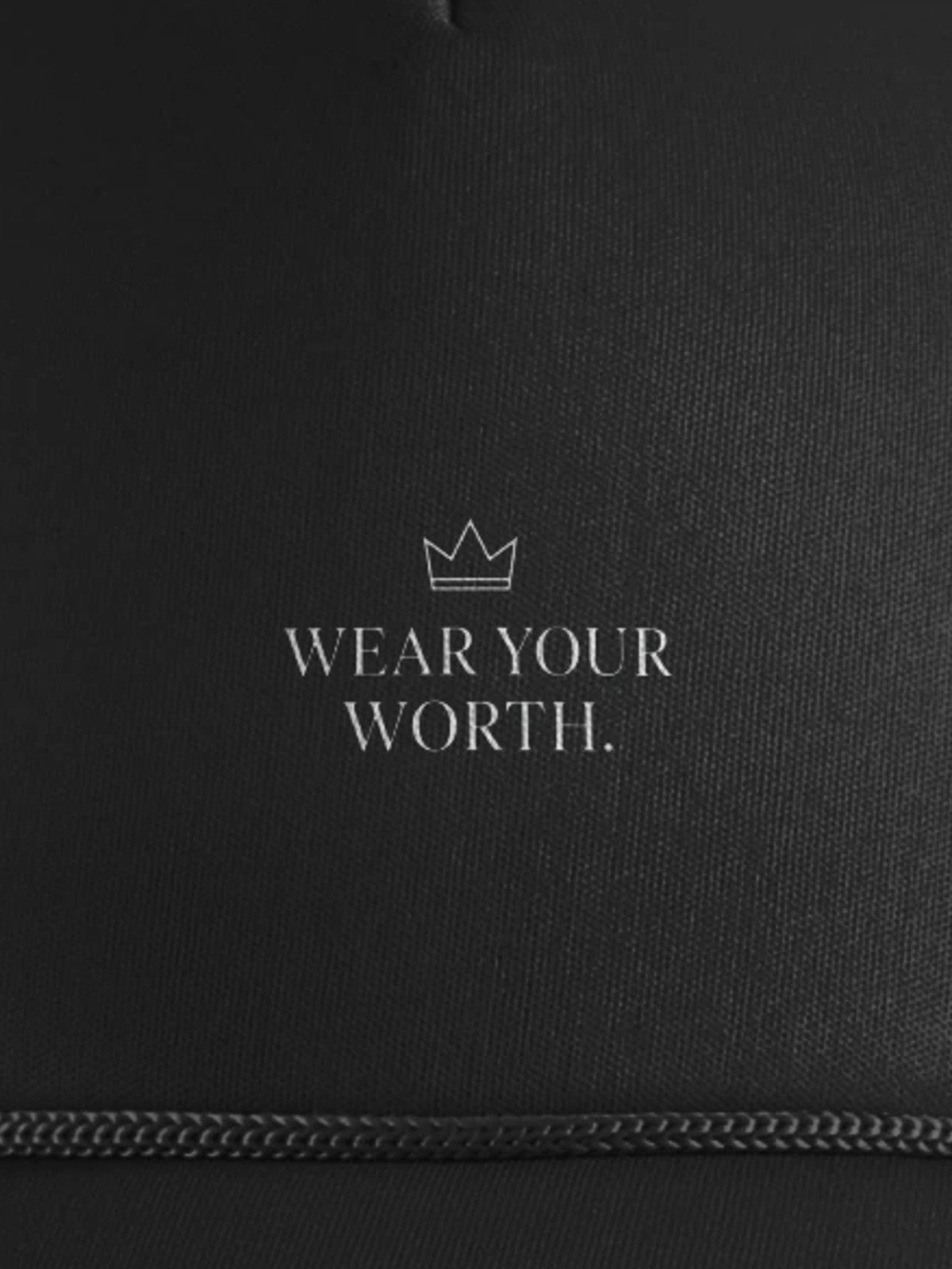 Wear Your Worth — Trucker Hat product image (2)