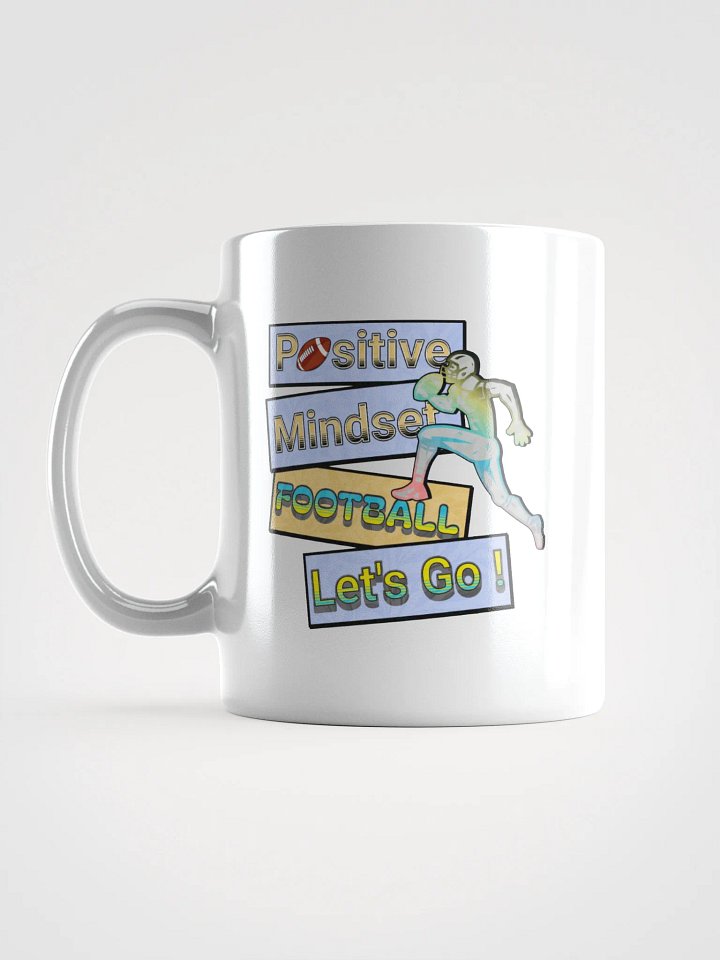 Positive Mindset Football Gridiron Spirit Mug product image (1)