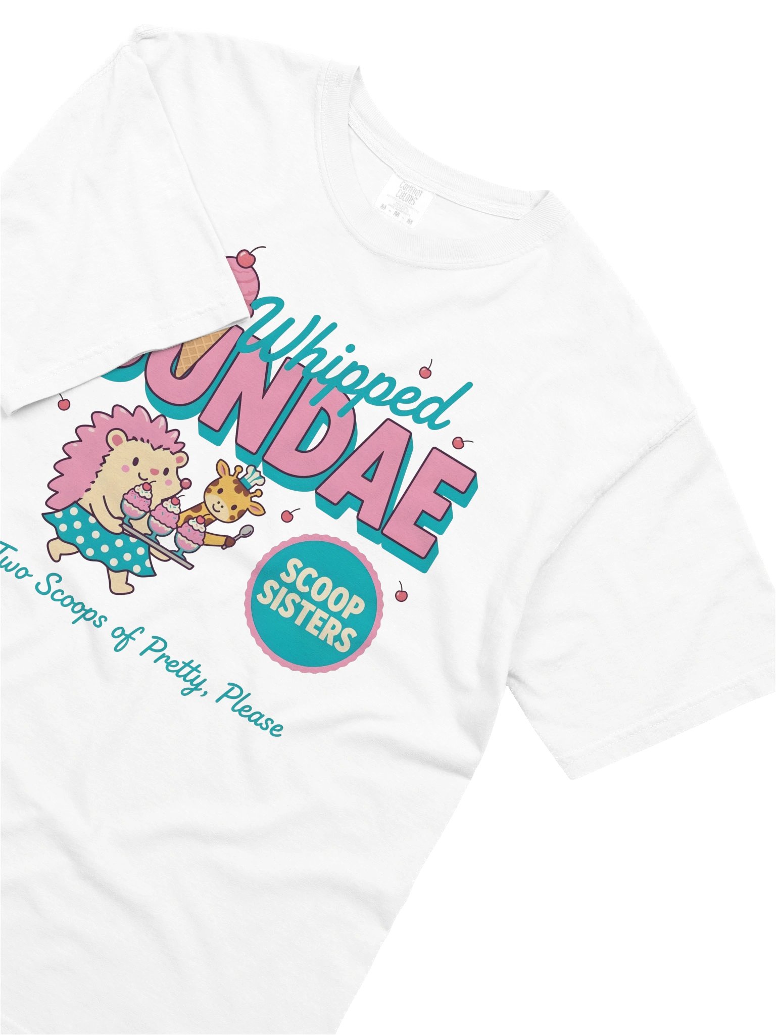 Scoop Sisters "Whipped Sundae" Graphic Tee product image (2)