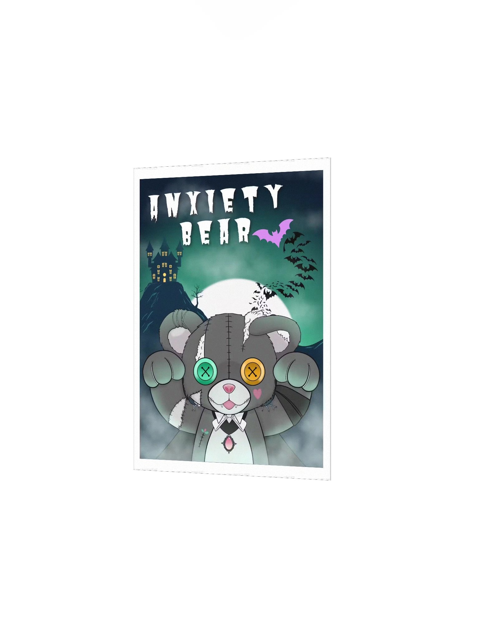 Anxiety Vampbear Poster product image (12)