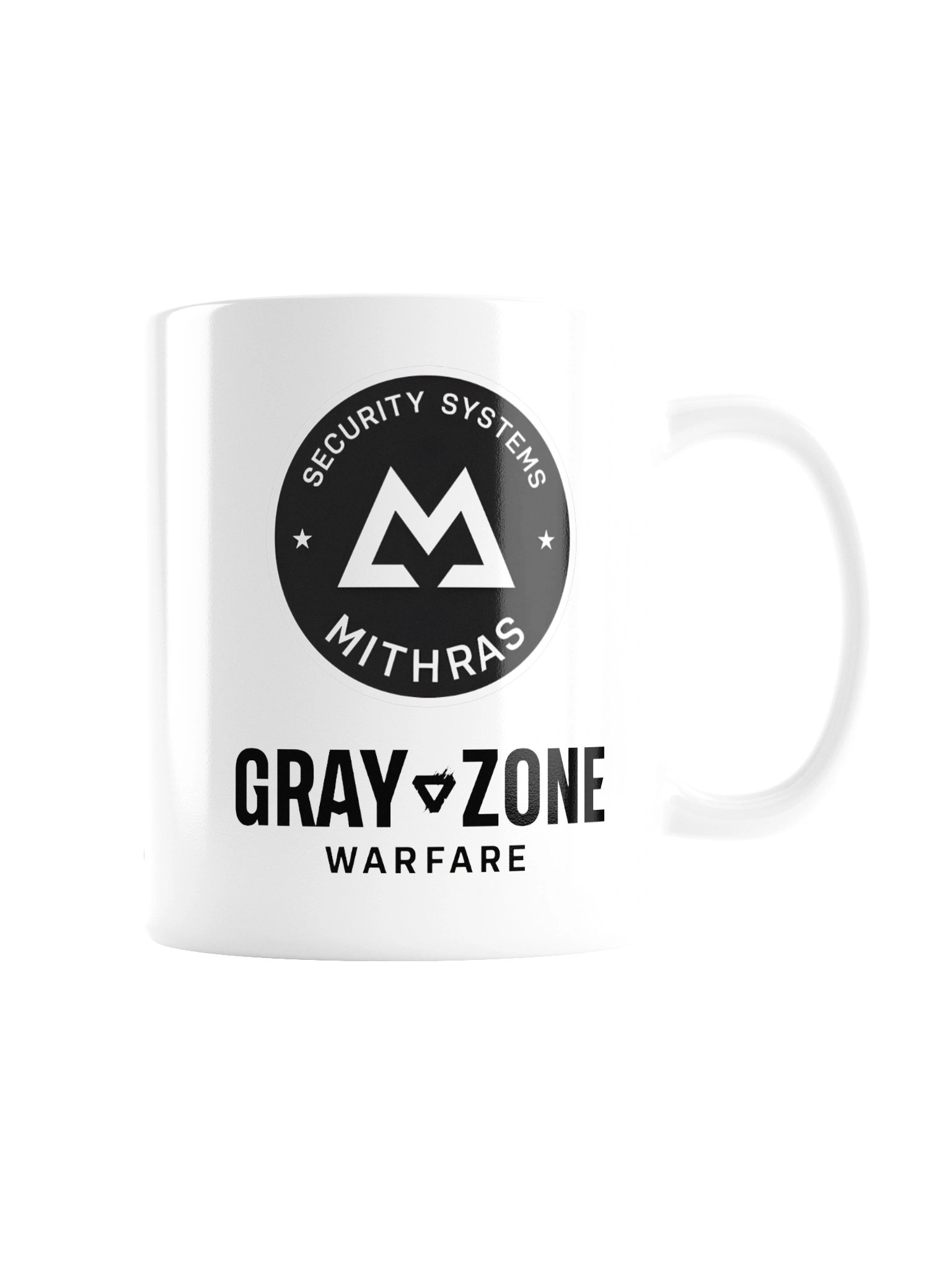 UNWCD/MSS White Mug - Black GZW product image (3)