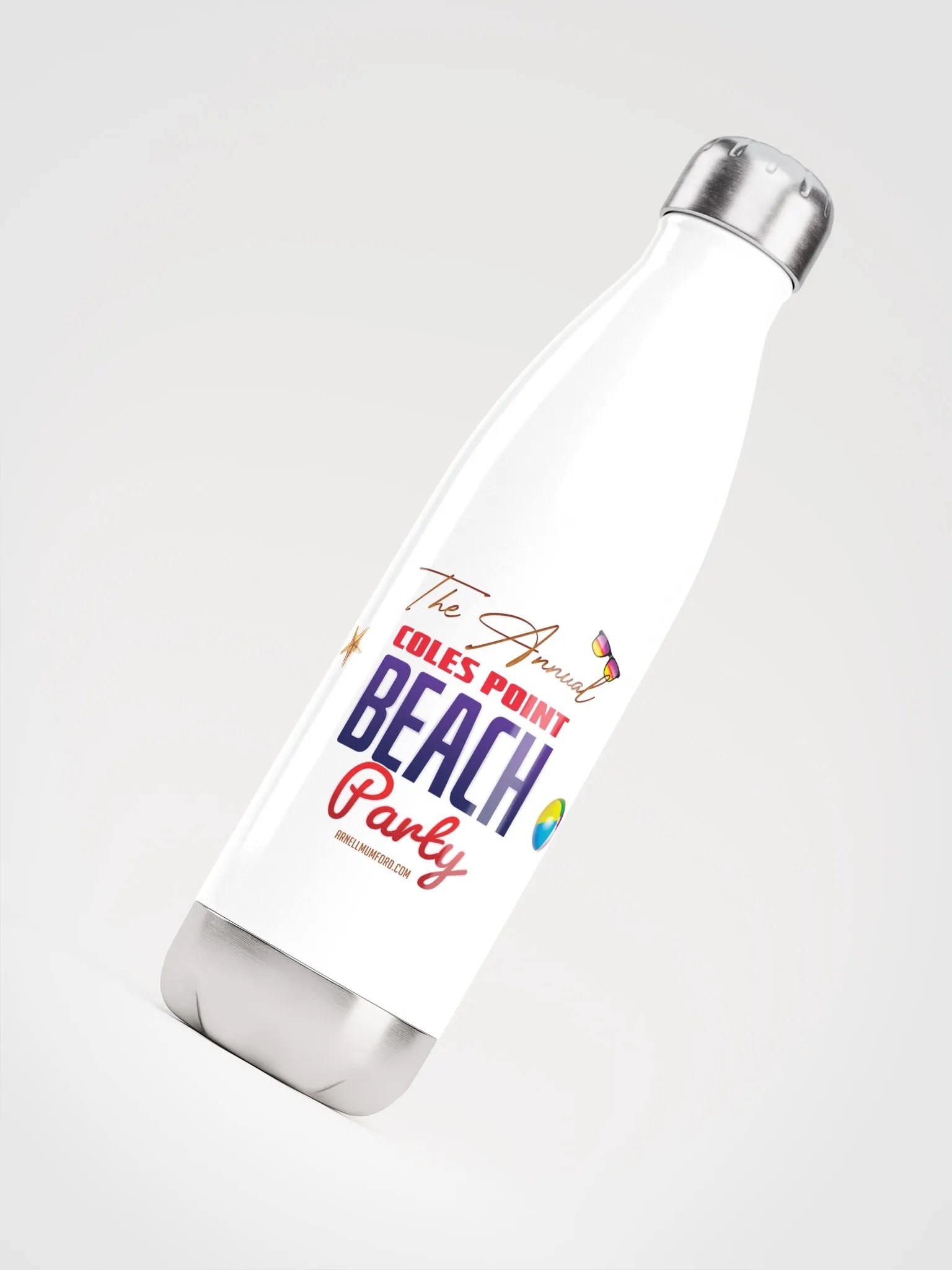 Coles Point Beach Party Water Bottle product image (5)