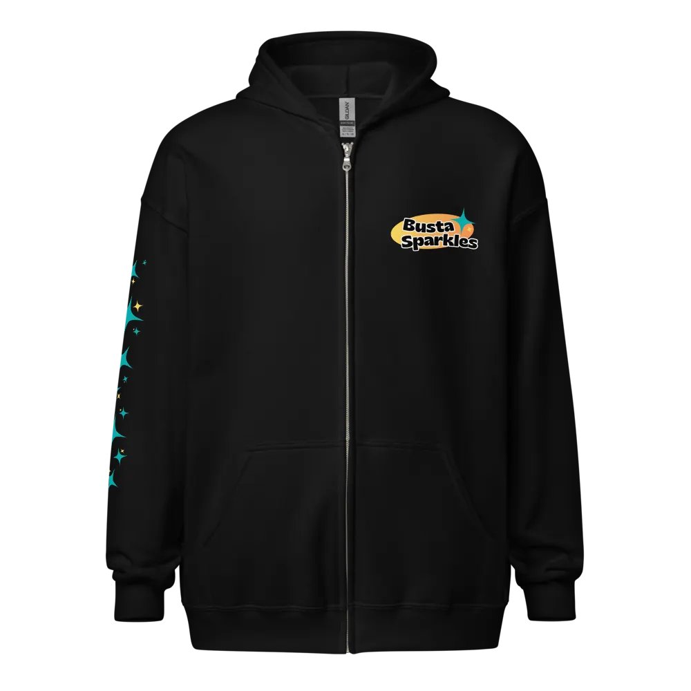 Sparkle Bright Zip Hoodie product image (1)