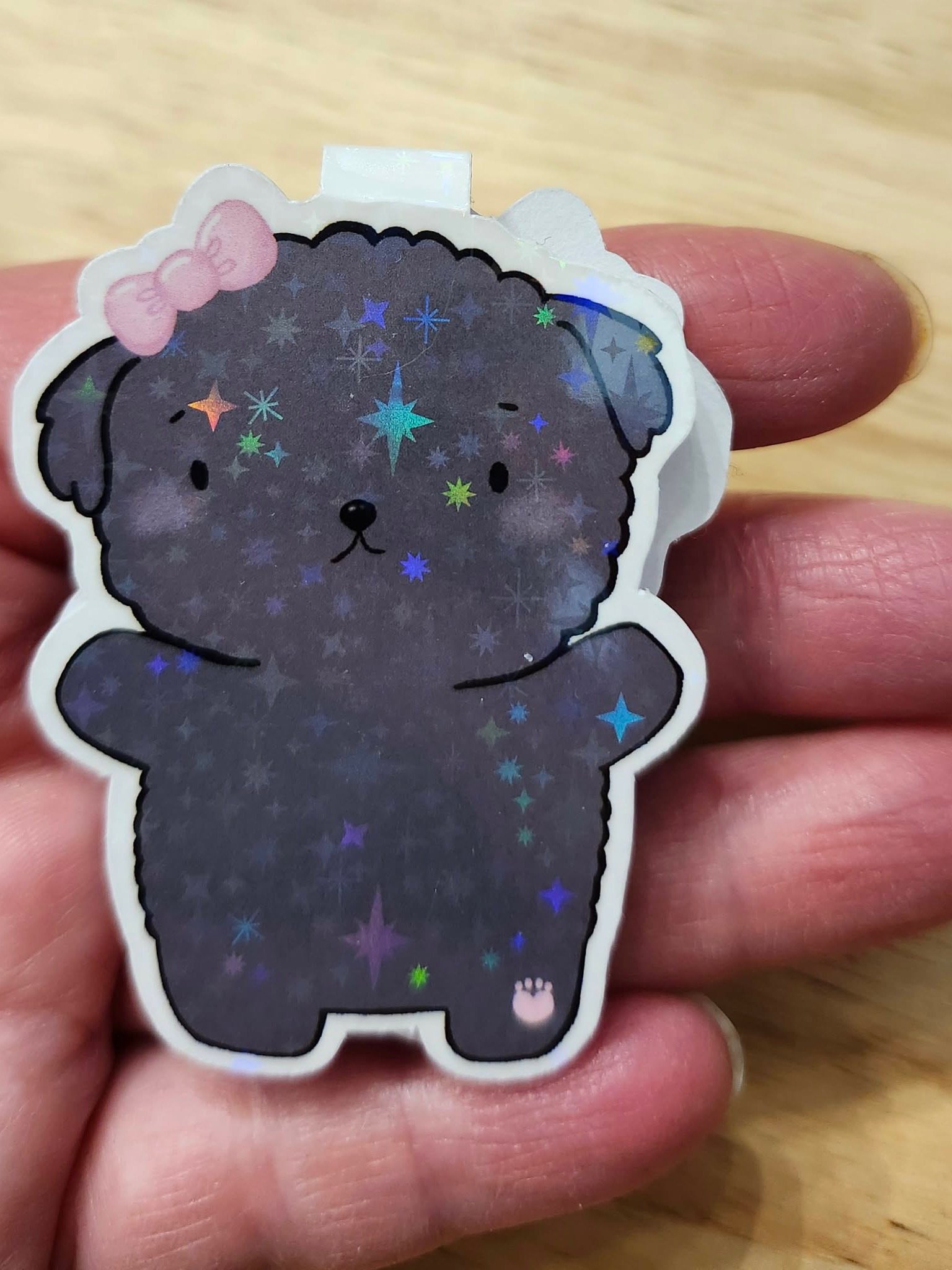 The Little Black Dog Magnetic Bookmark product image (1)