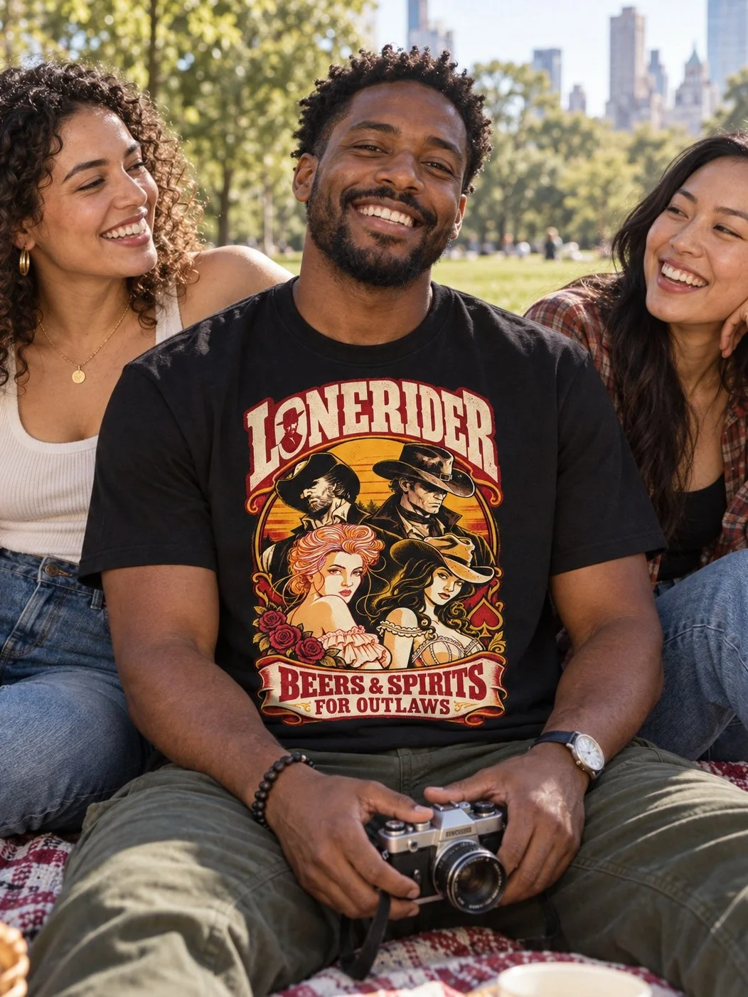 Beers & Spirits for Outlaws Tee