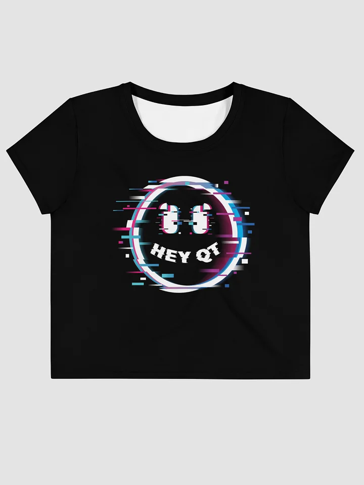 Glitch Hey QT Crop Top (Black) product image (1)