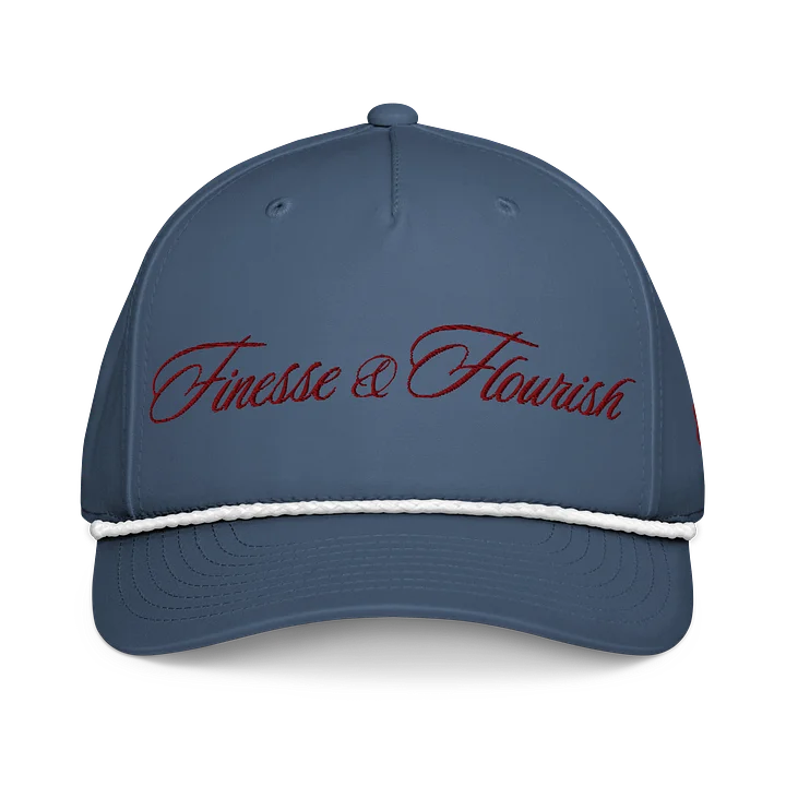F&F Script Five-Panel Classic Rope Cap (MRN) product image (1)