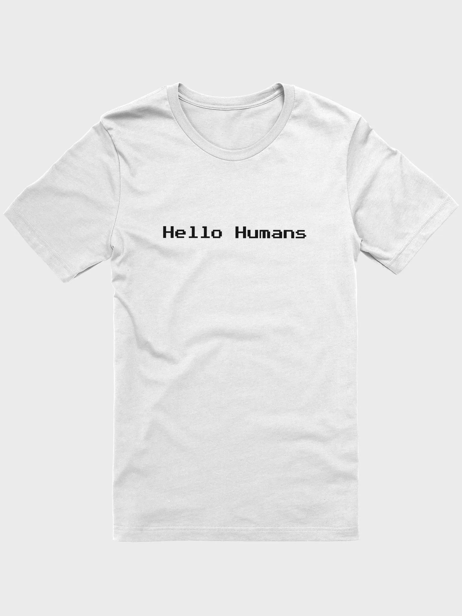 Hello Humans (Light Minimalist Tee) product image (4)