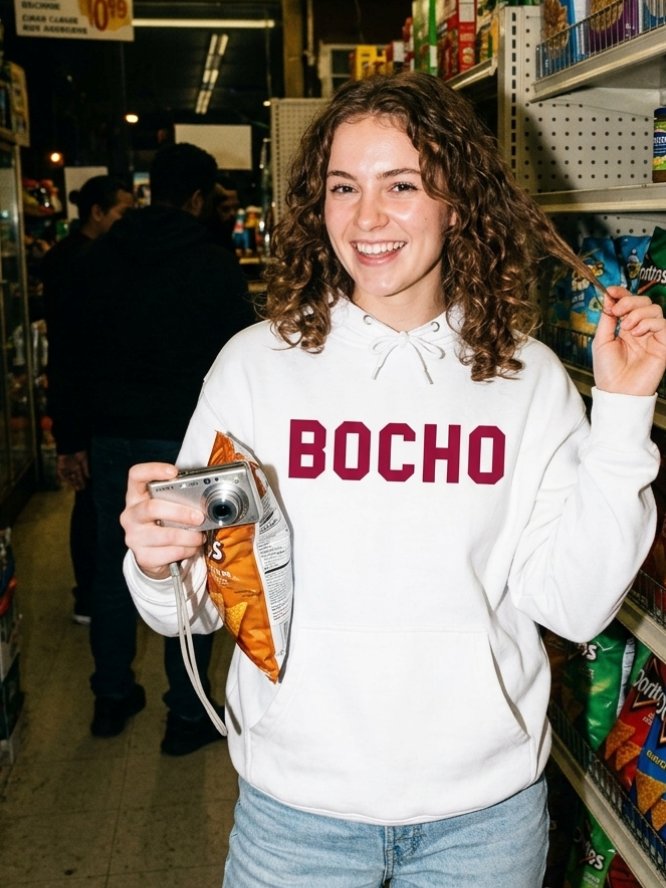 BOCHO - Hoodie (White) product image (2)