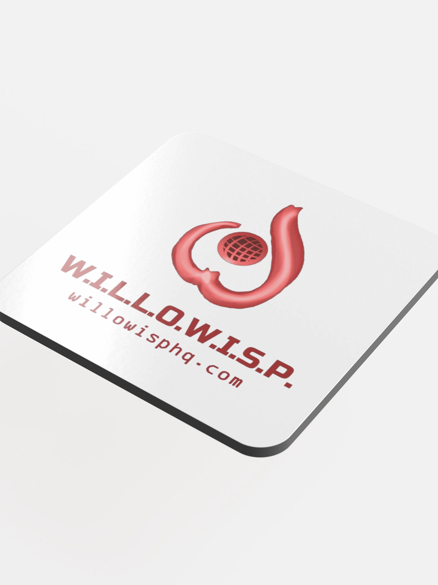 WILLOWISP Intern Cork Coaster (white) product image (4)