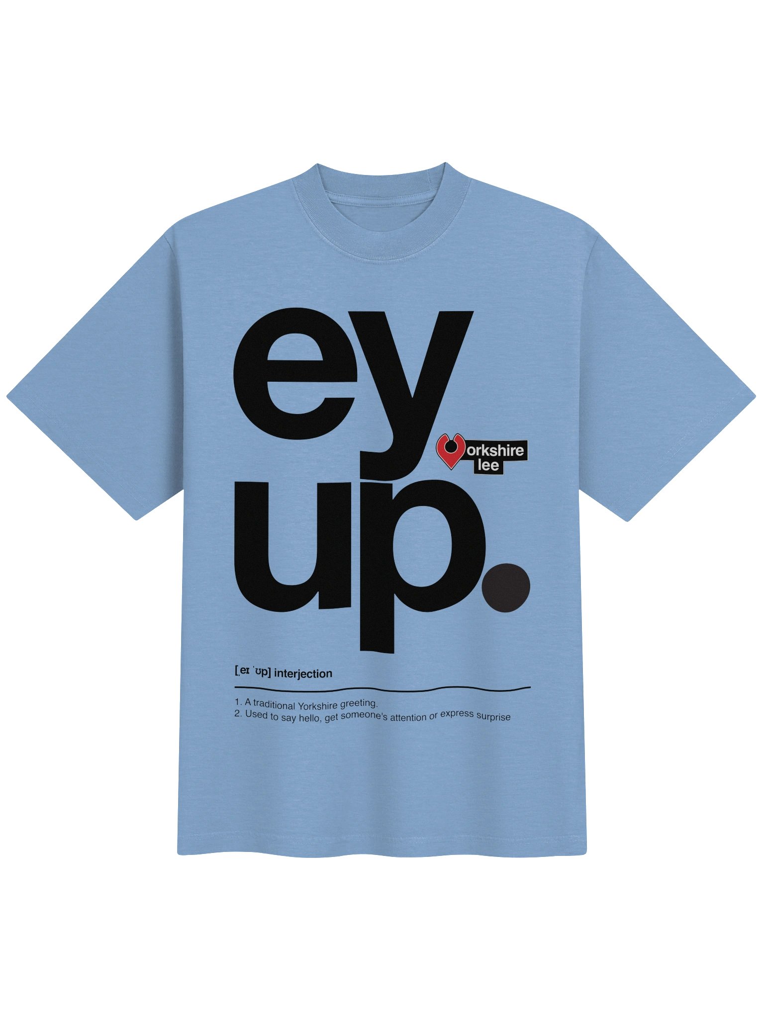 EY UP premium heavyweight oversized fit t-shirt product image (2)