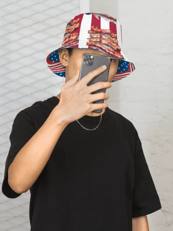 Bacon USA Reversible Bucket Hat product image (3)
