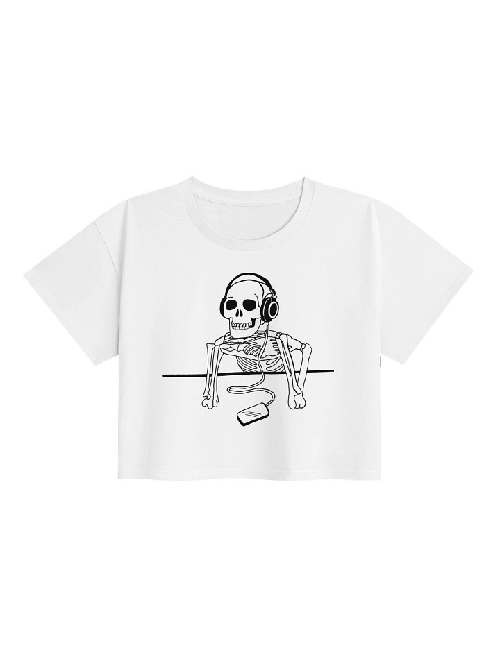 Skeleton Crop - White product image (1)