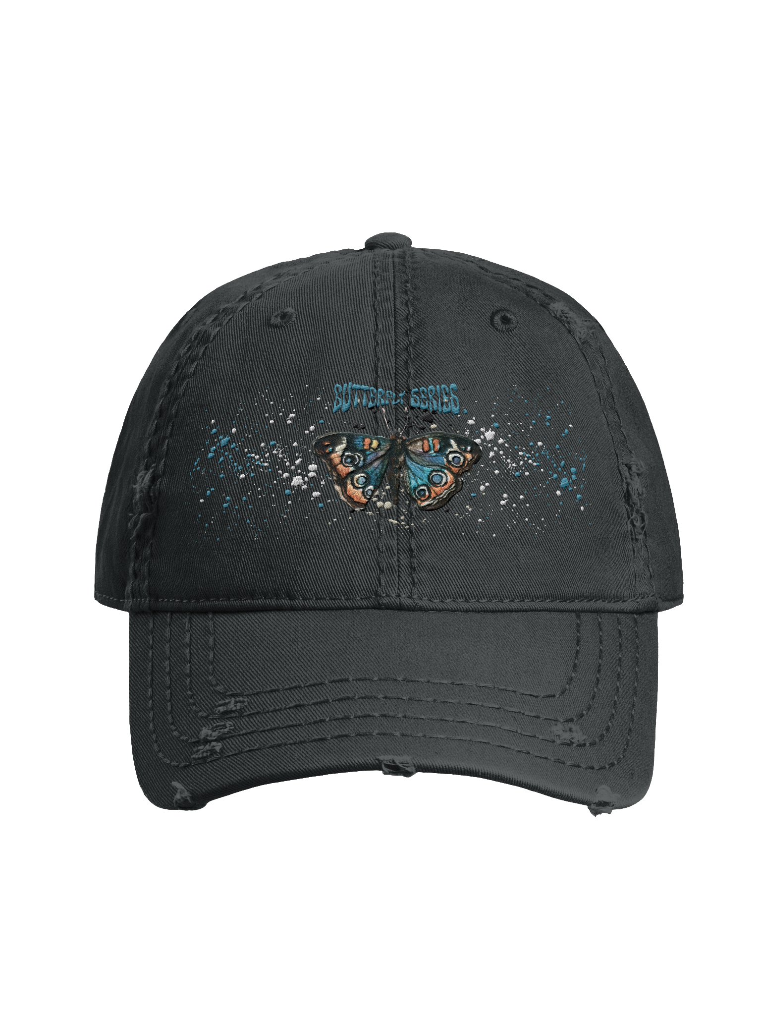 Butterfly Series Distressed Hat product image (3)
