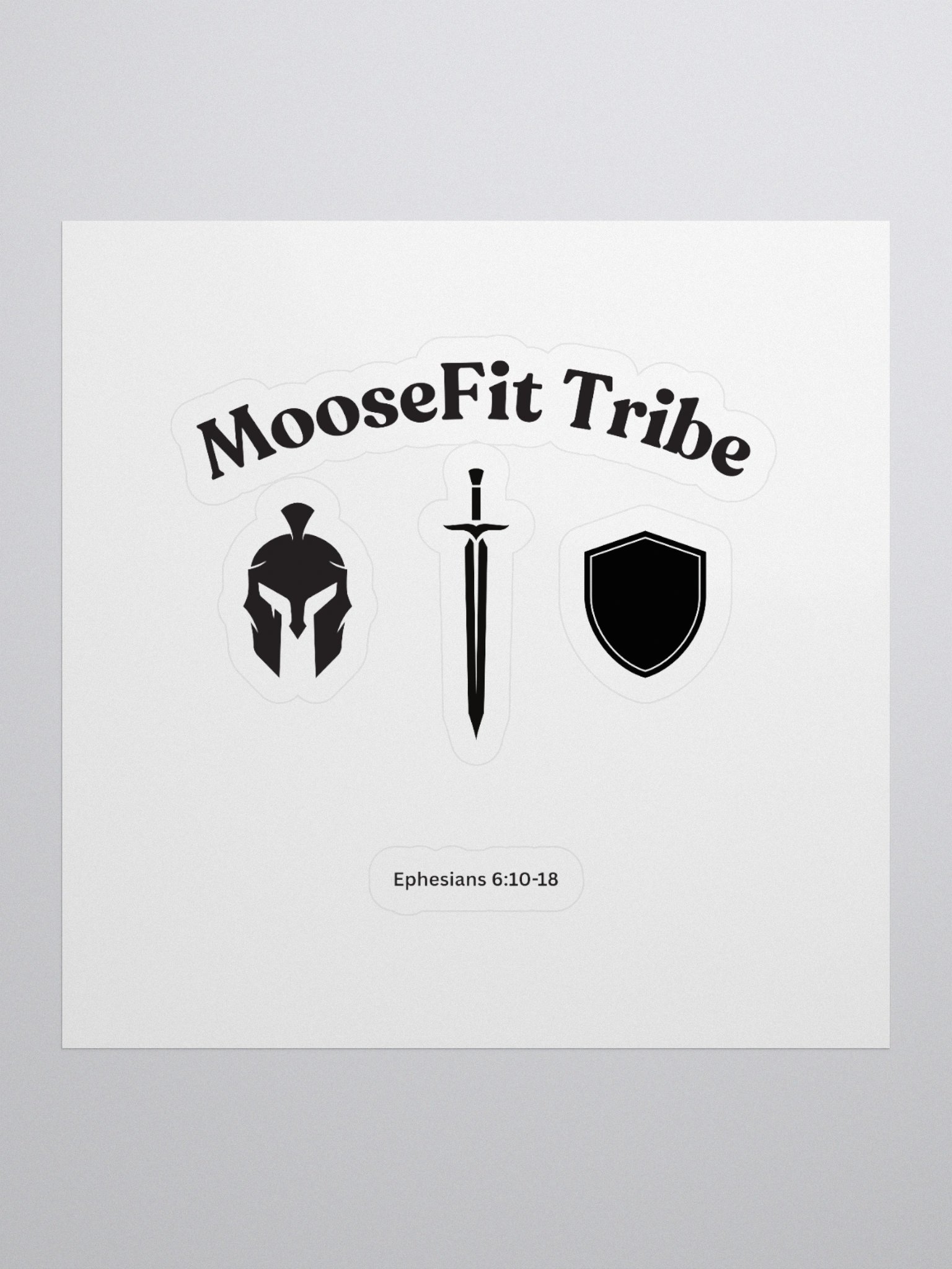 MooseFit Tribe Sticker product image (1)