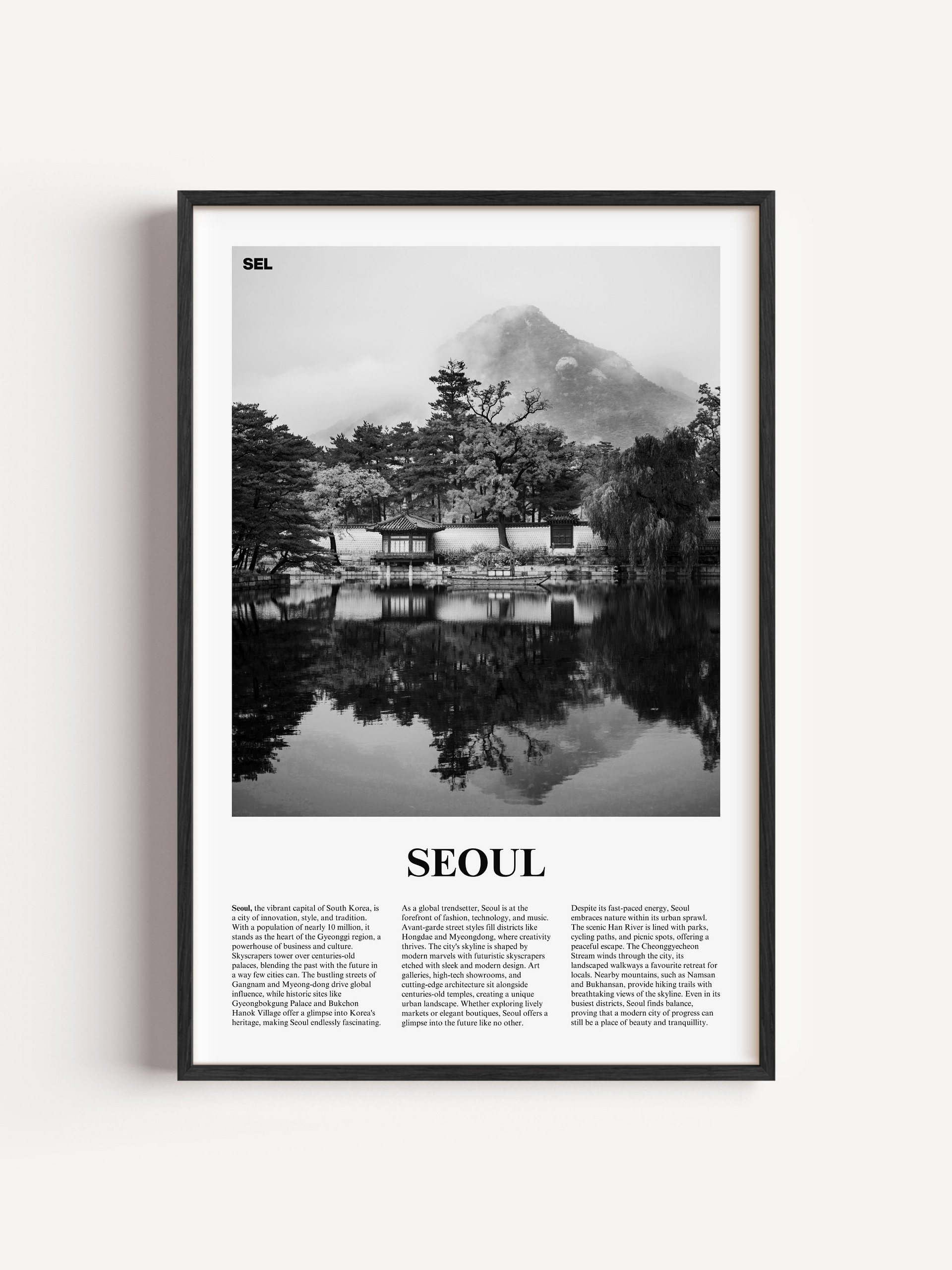 Seoul 03 Newspaper Poster product image (1)
