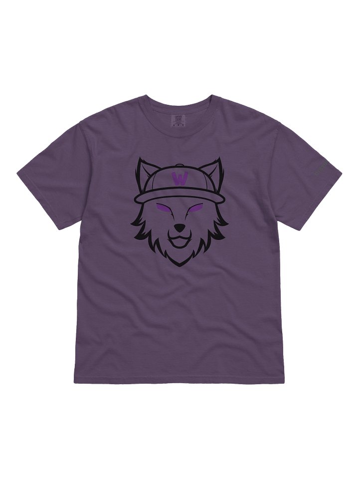 wolf_eyed Logo Black Outline Heavyweight T-Shirt product image (8)