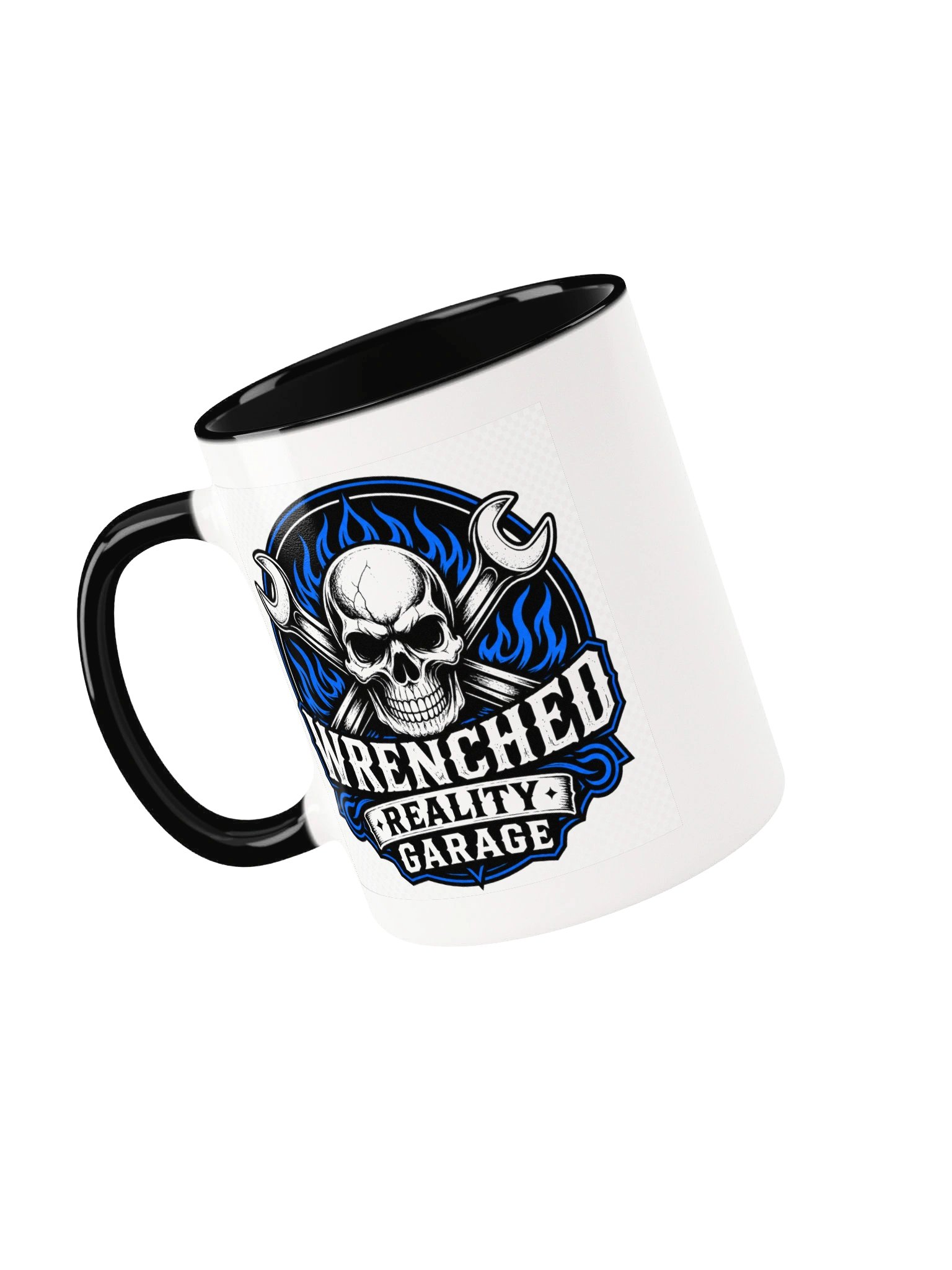Wrenched Reality Garage Skull Mug product image (5)