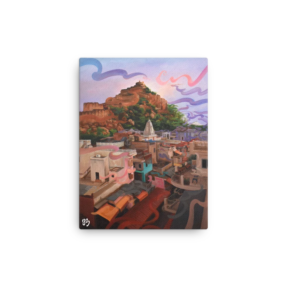 "Moti Doongri Fort" - Thin Canvas Prints product image (1)