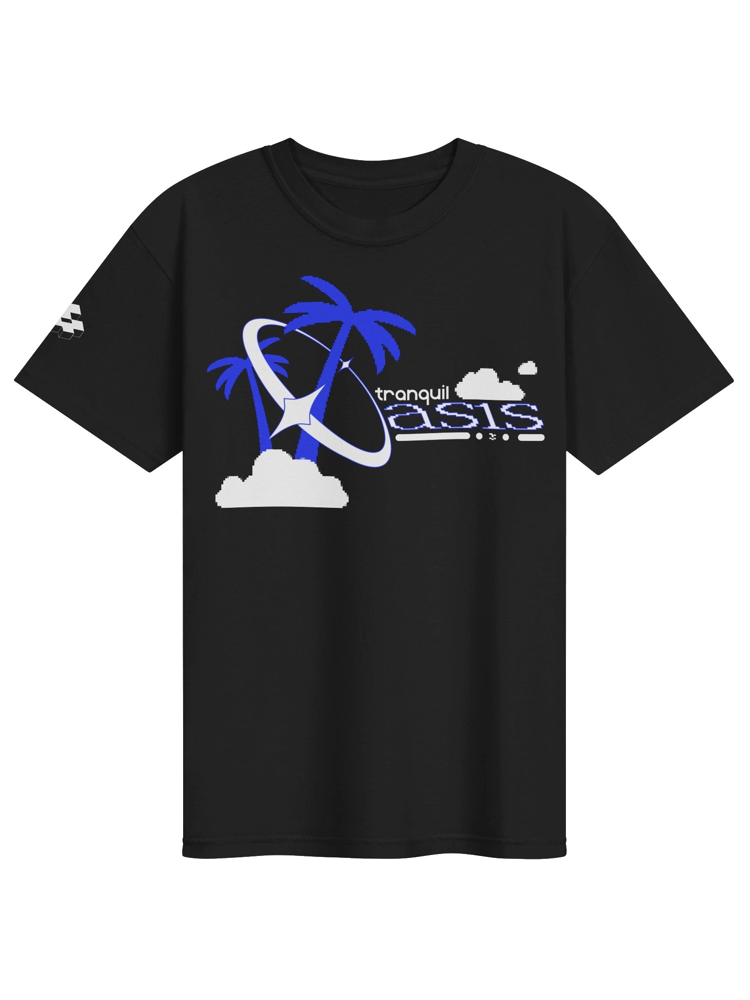 Tranquil Oasis T-Shirt (Light Logo) product image (1)