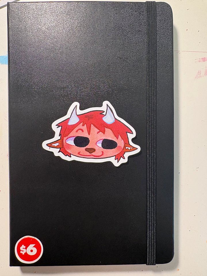 Freddie OC Head Sticker #1 product image (2)