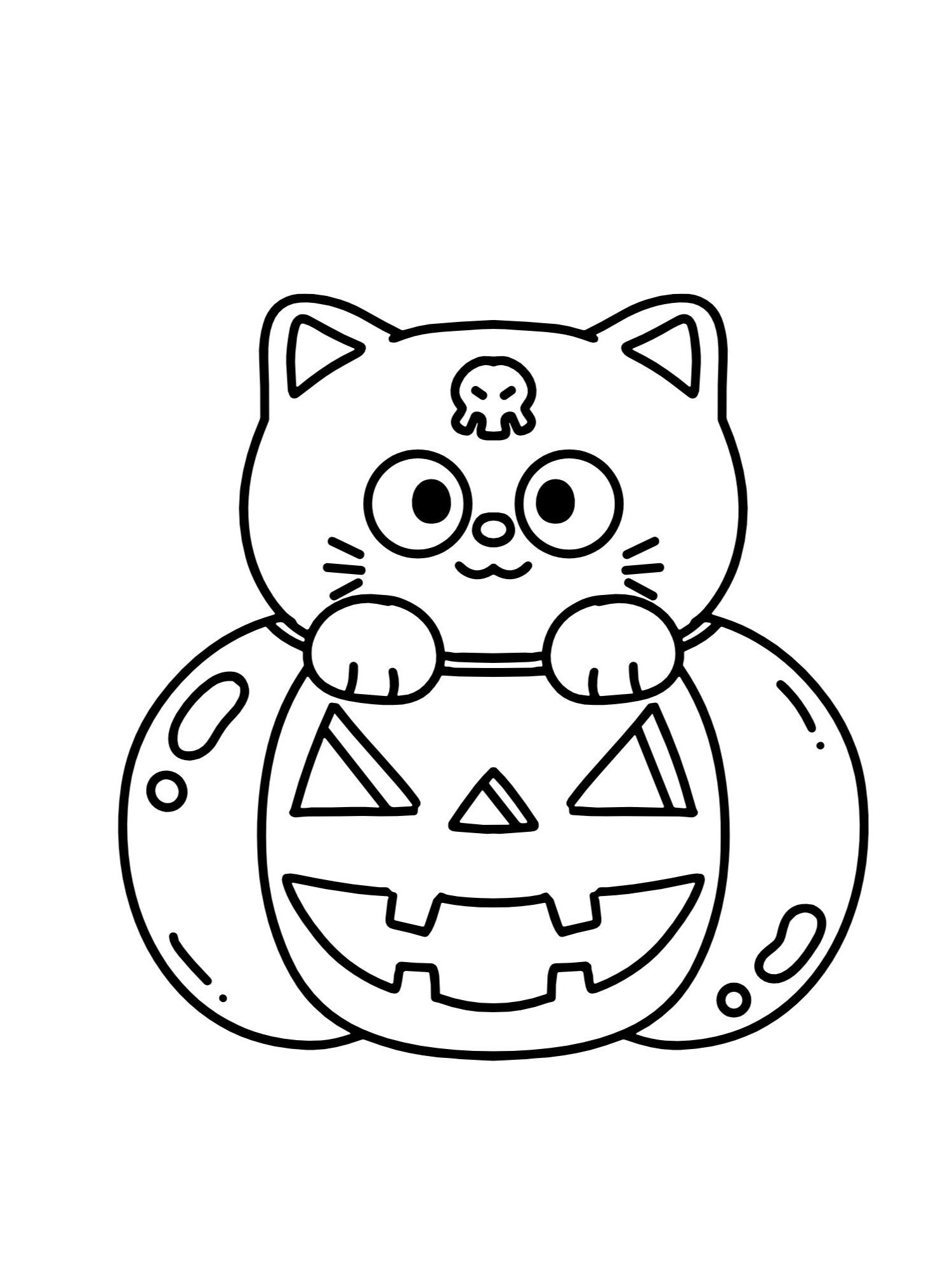 Halloween Coloring Book product image (6)