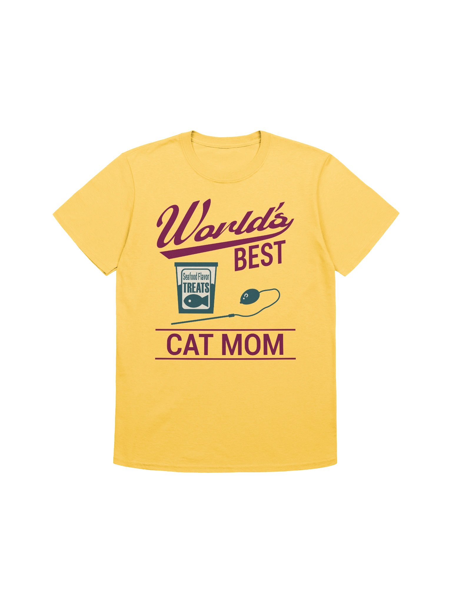 World's Best Cat Mom - Unisex Adult Super Soft Lightweight T-shirt product image (2)