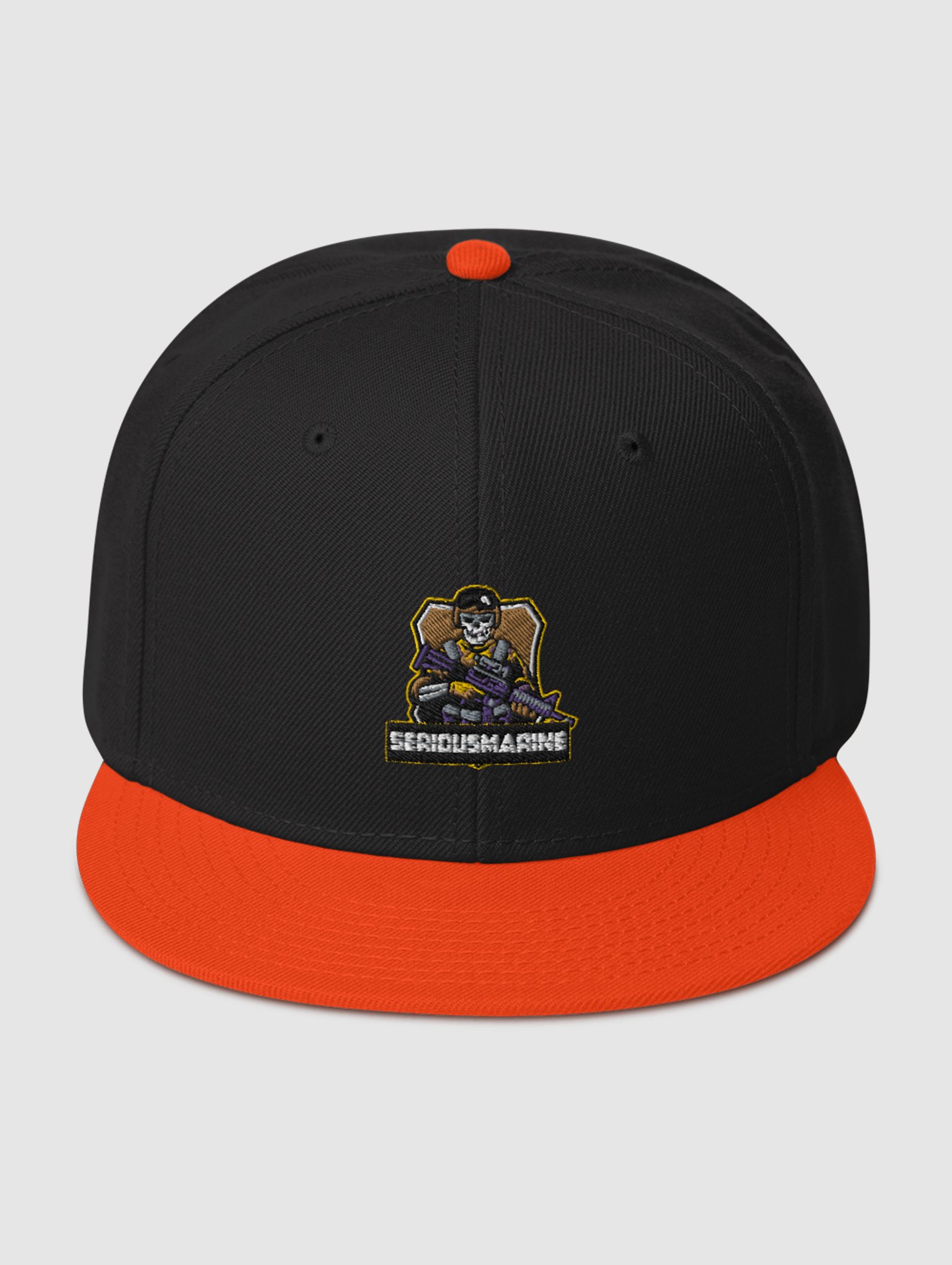 [SeriousMarine] Snapback Orange product image (2)