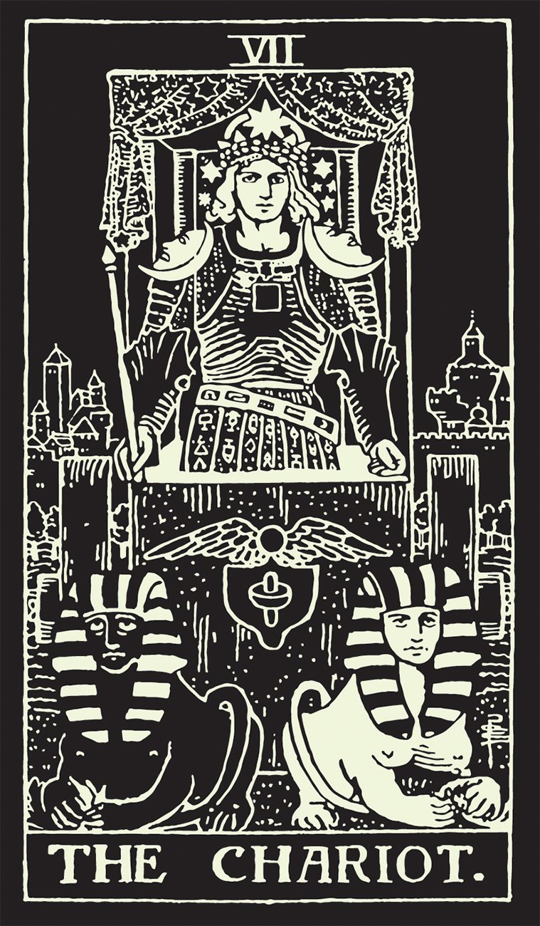The Glow in The Dark Tarot Deck aka "The Goth Deck" product image (9)