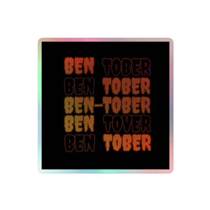 Ben-Tober Sticker product image (2)