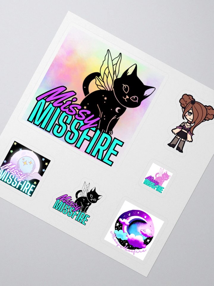 MissyMissfire Logo Stickers product image (1)