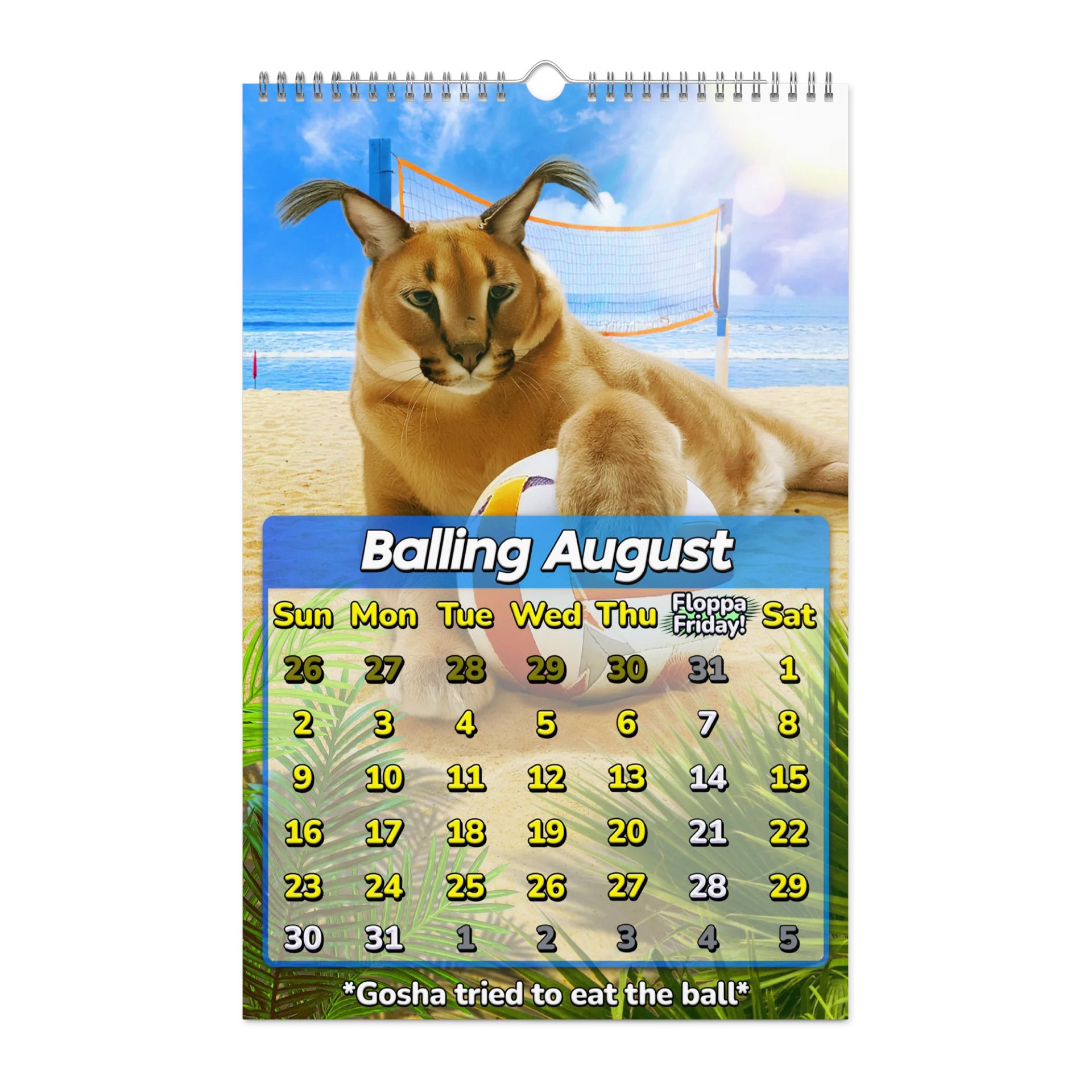 BIG CARACALENDAR 2026 (Limited Edition) product image (5)