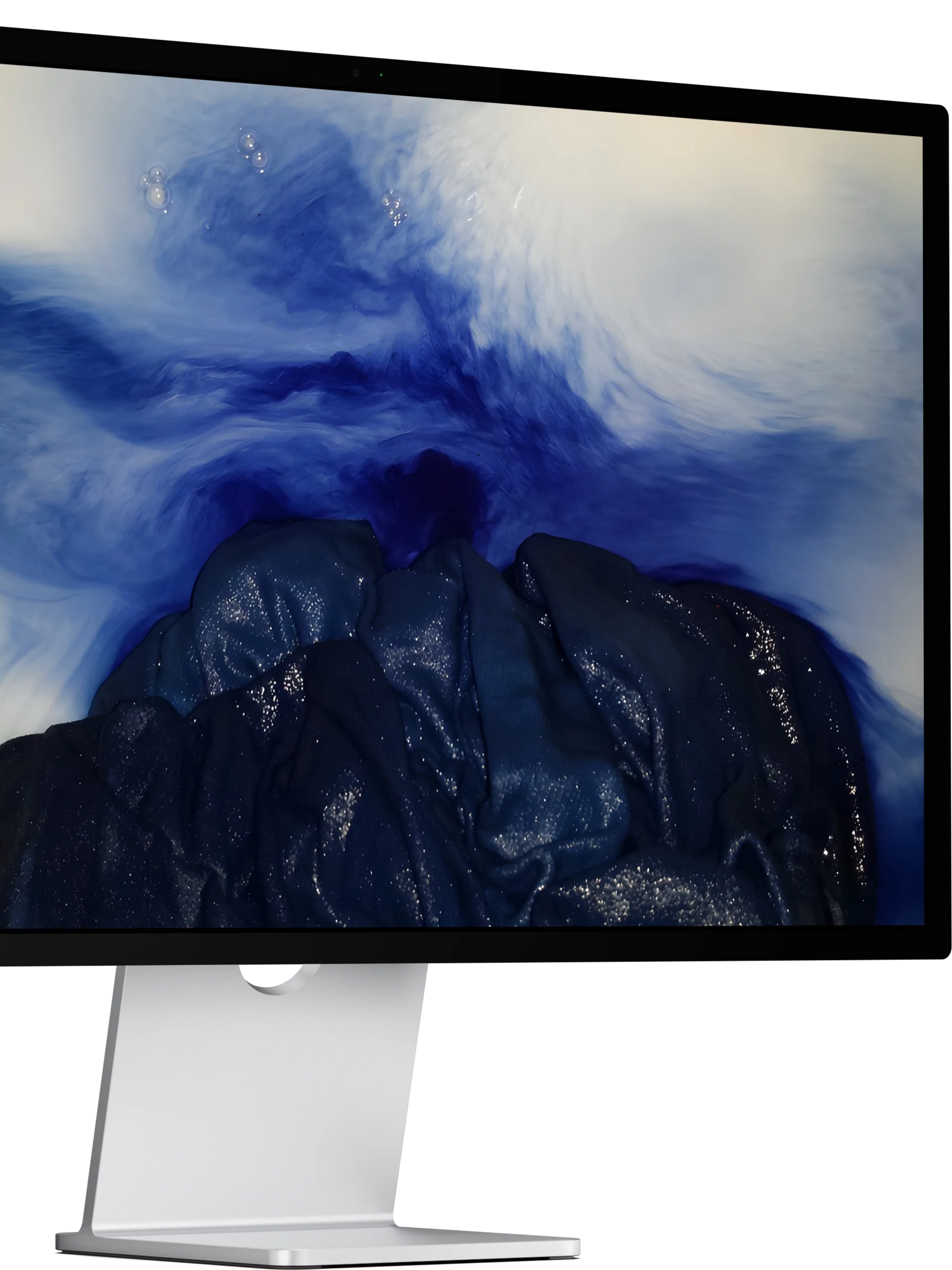 blue ink — desktop wallpaper | from "holding" | eza product image (1)
