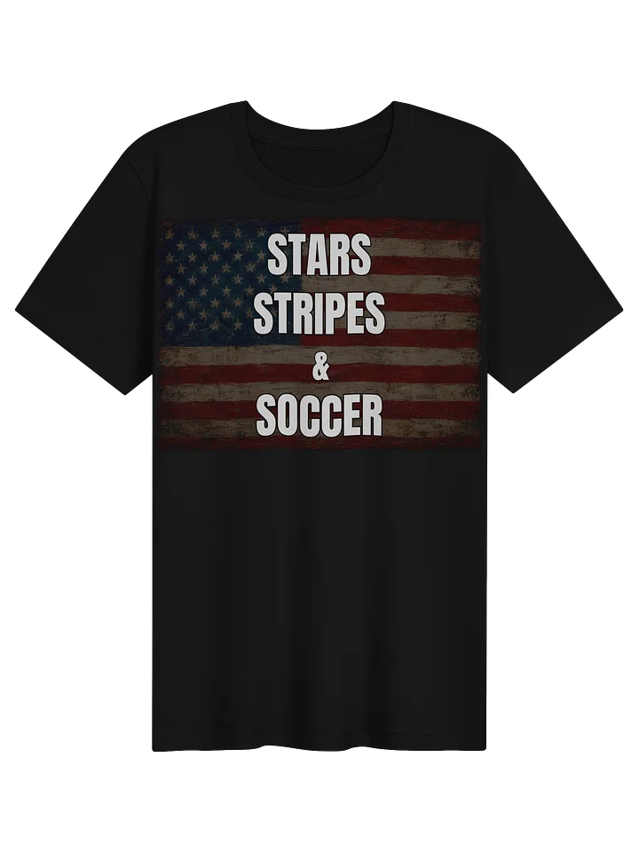 Stars, Stripes & Soccer Shirt | USA Soccer Fan T-Shirt product image (1)