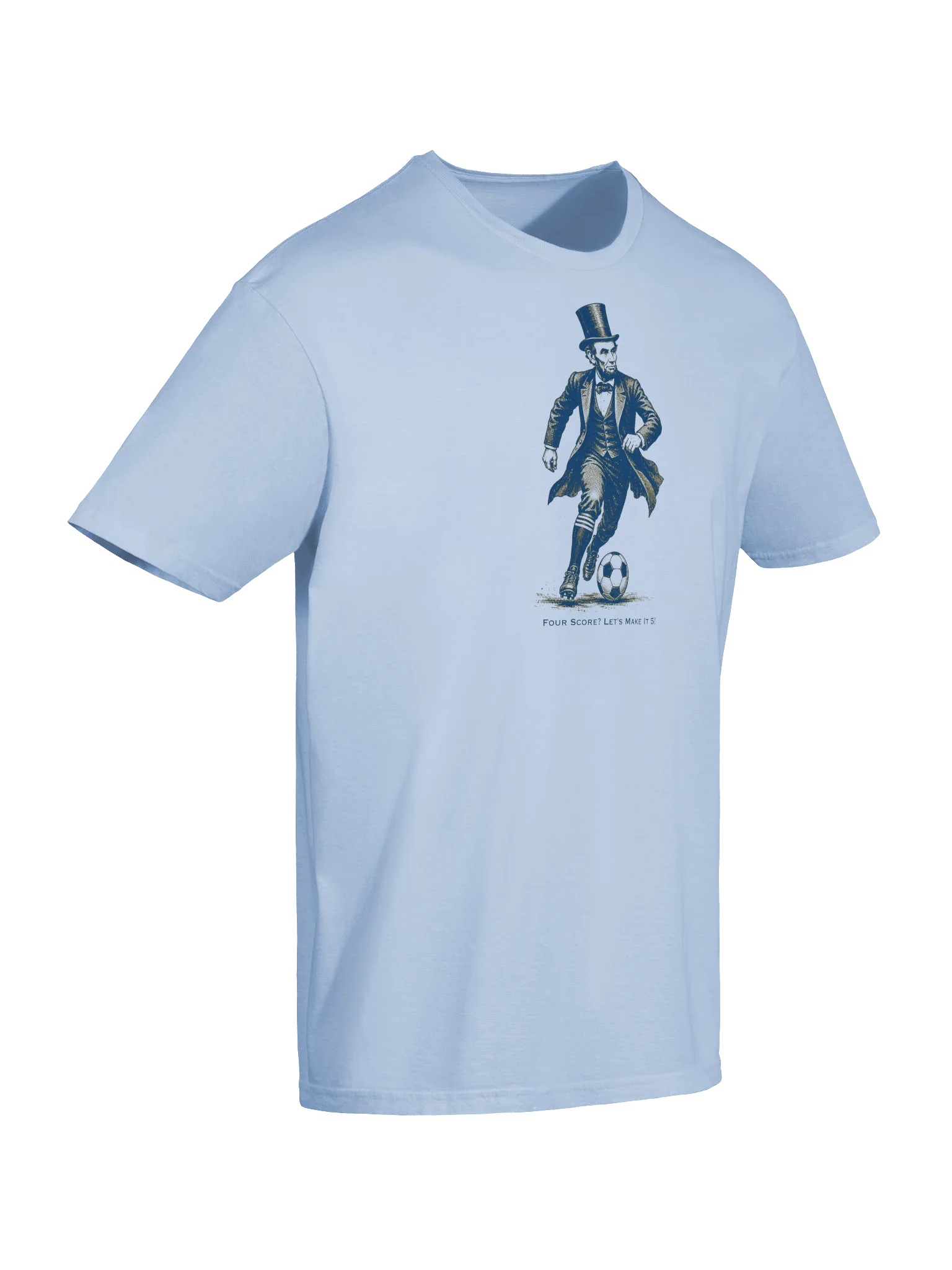 Four Score? Let’s Make It 5! Soccer Tee product image (26)