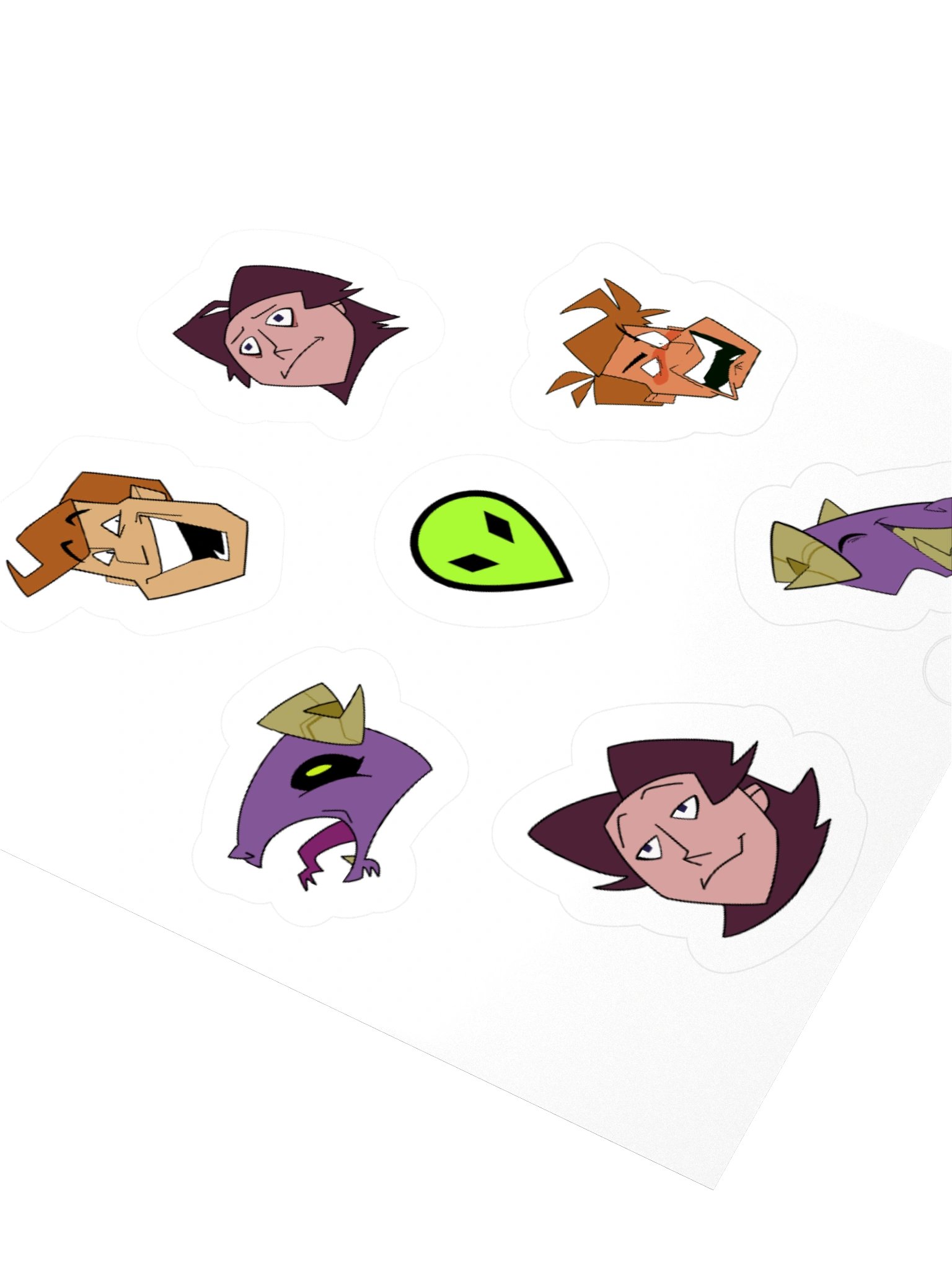 Sticket Sheet - Heads 2 product image (3)